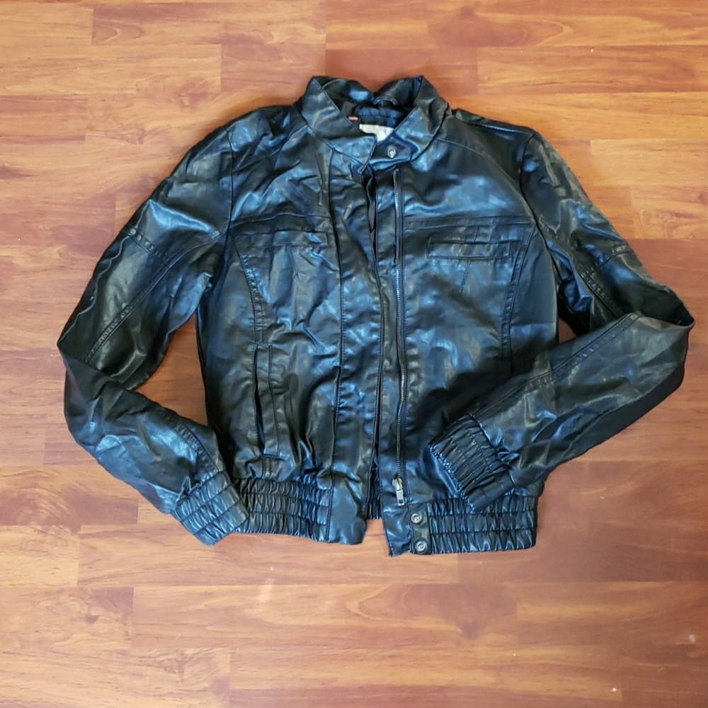 Leather jacket